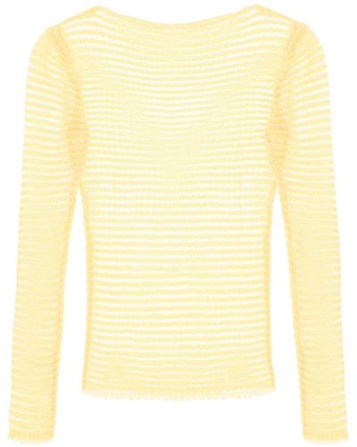 Paloma Wool "Taxi Mesh Perforated - Yellow