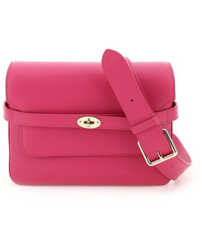 Mulberry Belted Bayswater Crossbody Bag - Pink