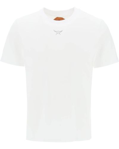 MCM T-shirt girocollo Laurel - Bianco