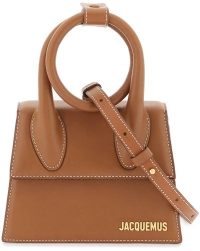 Jacquemus Le Chiquito Noeud Bag - Brown