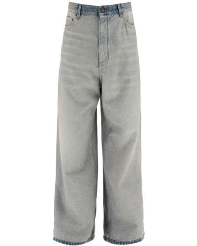 Balenciaga Inside Out Jeans - Grey