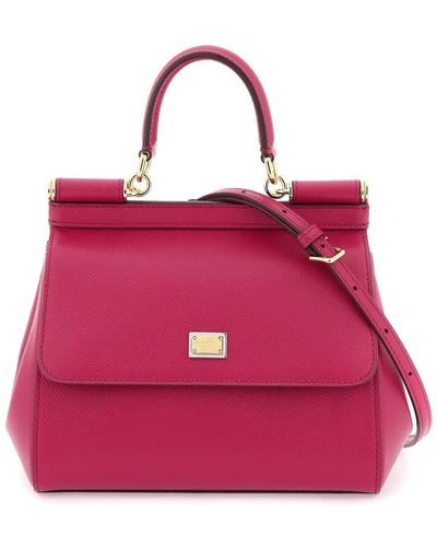 Dolce & Gabbana Borsa Sicilia media - Rosa