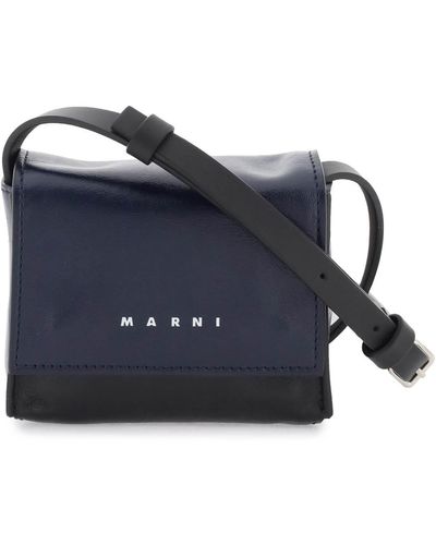 Marni Mini Crossbody Bag - Blue