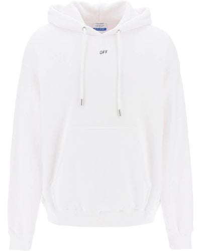 Off-White c/o Virgil Abloh Skate Hoodie With Off Logo - White
