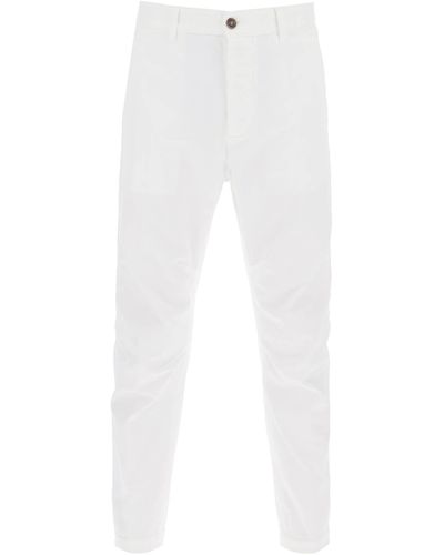DSquared² Pantaloni Sexy Chino - Bianco