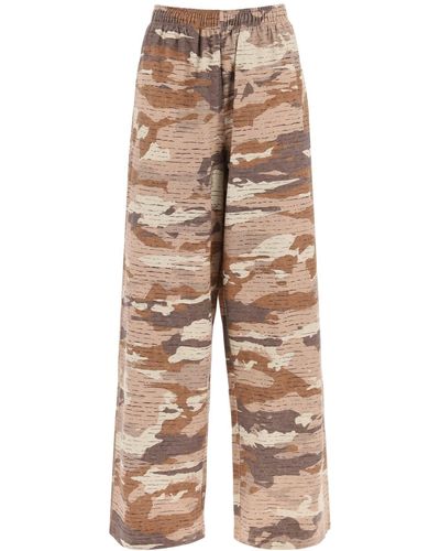 Acne Studios Pantaloni in jersey camouflage - Neutro