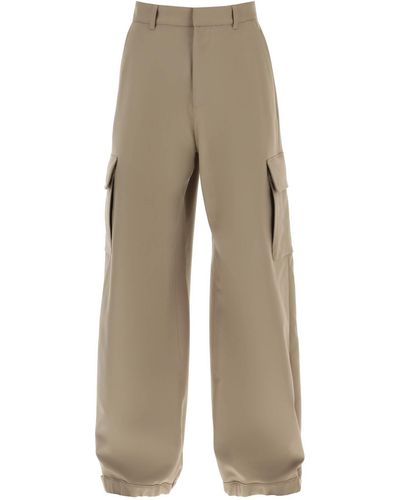 Off-White c/o Virgil Abloh baggy Fit Cargo Pants - Natural