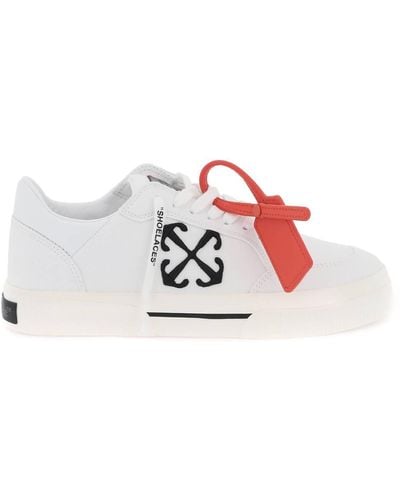 Off-White c/o Virgil Abloh Off- Low Canvas Vulcanized Trainers In - White