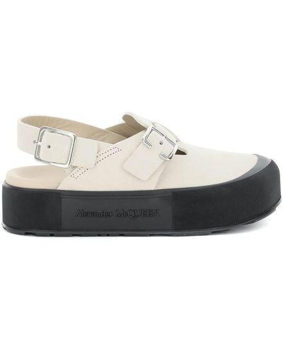 Alexander McQueen 'mount Slick' Sandals - White