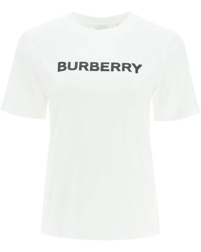Burberry T-shirt con stampa - Bianco
