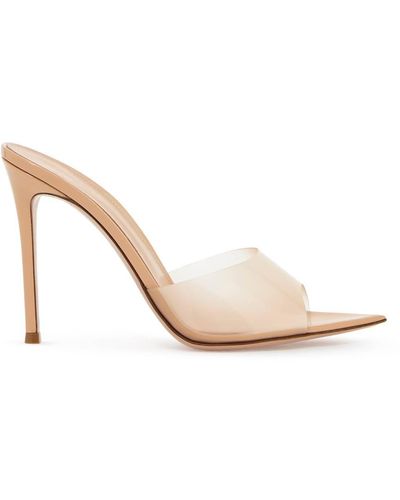 Gianvito Rossi Elle Mules - White