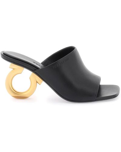 Ferragamo Salvatore 'elina' Mules - Black