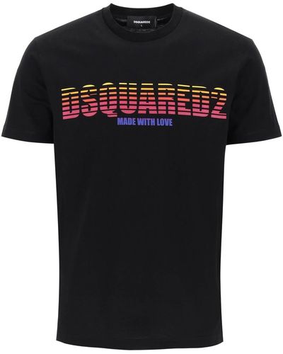 DSquared² "Logoed Cool Fit T - Black