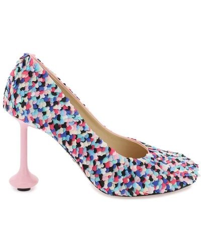 Loewe Confetti Toy Court Shoes - White