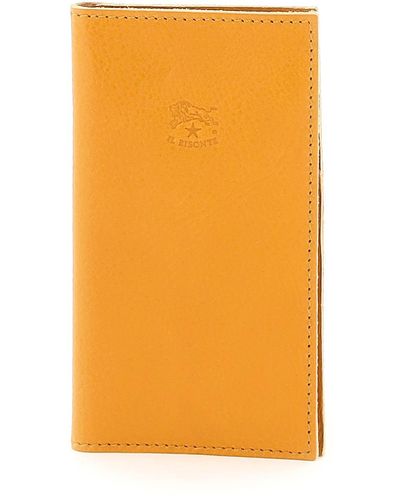 Esperia  Women's wallet in leather color azalea – Il Bisonte