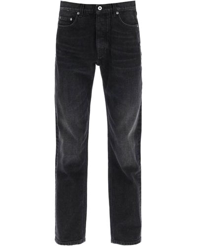 Off-White c/o Virgil Abloh Off- Jeans Fit Regular Con Lavaggio Vintage - Nero