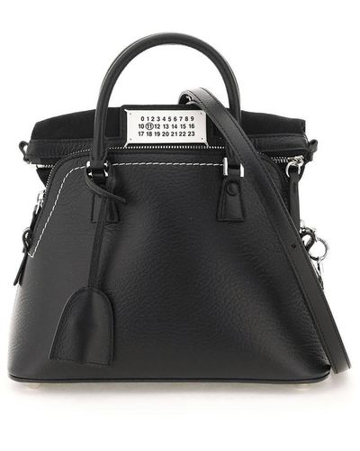 Maison Margiela Borsa A Mano 5 Ac Classique - Nero