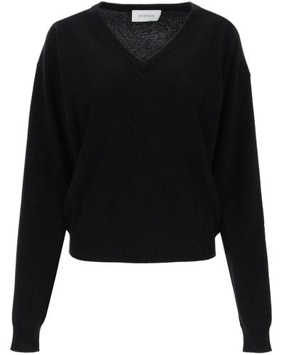 Sportmax Etruria Wool And Cashmere Sweater - Black