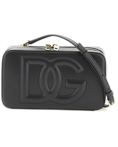 Dolce & Gabbana Camera Bag In Pelle - Nero