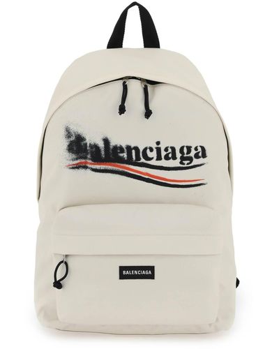 Balenciaga Explorer Backpack - White