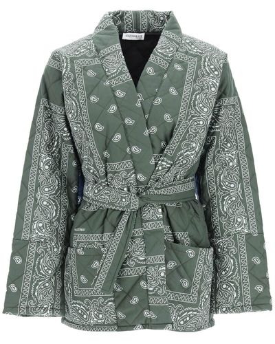 ARIZONA LOVE Quilted Worker Jacket - Green