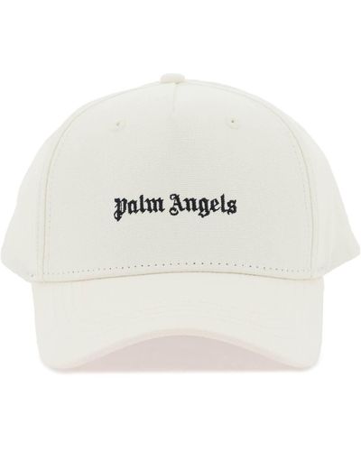 Palm Angels Classic Logo Baseball Cap - Bianco