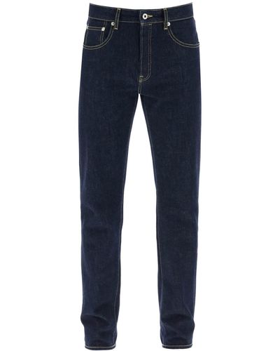 KENZO Slim Fit Bara Jeans - Blue