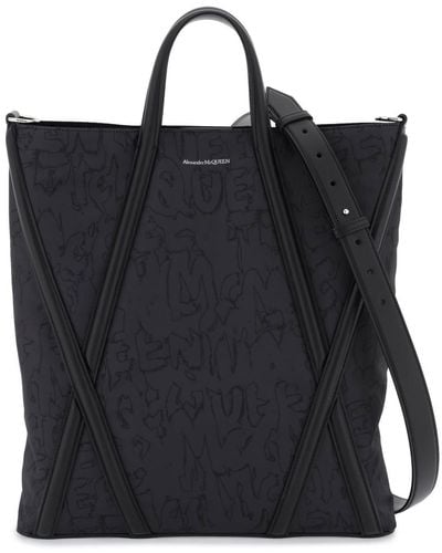 Alexander McQueen Harness Tote Bag - Black