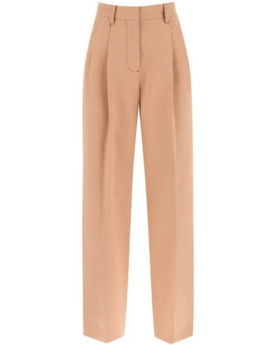 See By Chloé See By Chloe Cotton Twill Trousers - Natural