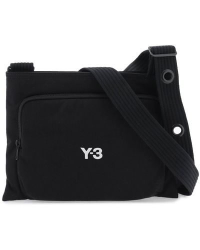 Y-3 Y 3 Sacoche Crossbody Bag - Black