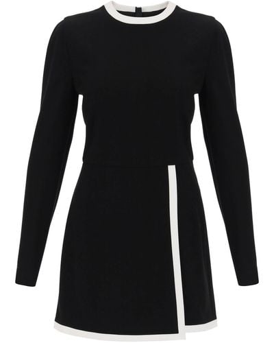 MSGM Playsuit With Contrasting Detailing - Black