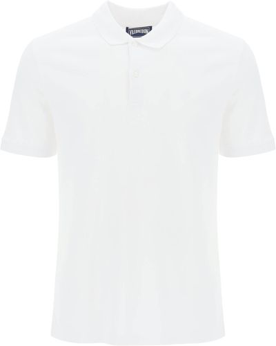 Vilebrequin Regular Fit Cotton Polo Shirt - White