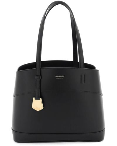 Ferragamo Charming Tote Bag (s) - Black