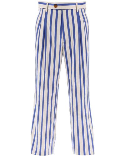 Vivienne Westwood Organic Cotton Raf Bum Pants - Blue