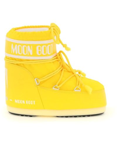 Moon Boot Icon Low Apres-ski Boots - Yellow