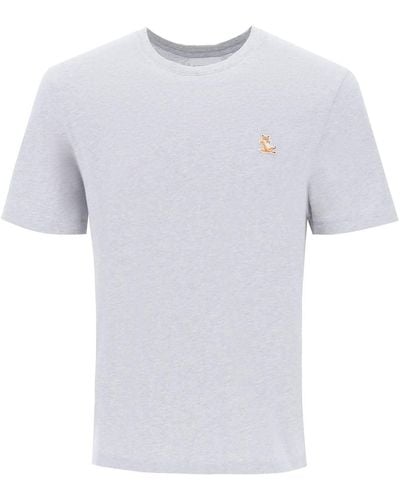 Maison Kitsuné Chillax Fox T Shirt - White