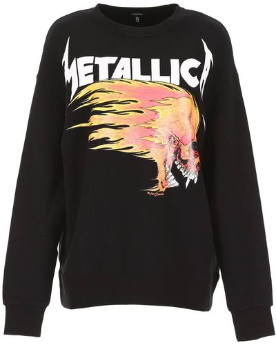 R13 Metallica Sweatshirt - Black