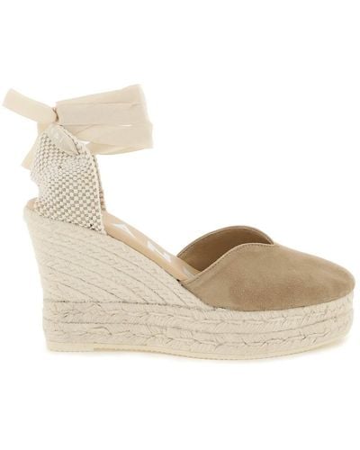 Manebí Ebi Wedge Espadrilles - Natural