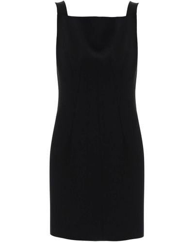 Givenchy Mini Crepe Dress - Black