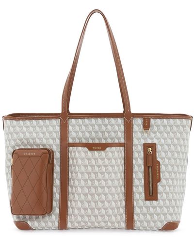 Anya Hindmarch Borsa Tote I Am A Plastic Bag In Flight - Marrone