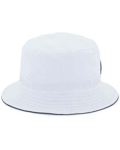Autry Logo Patch Bucket Hat - White