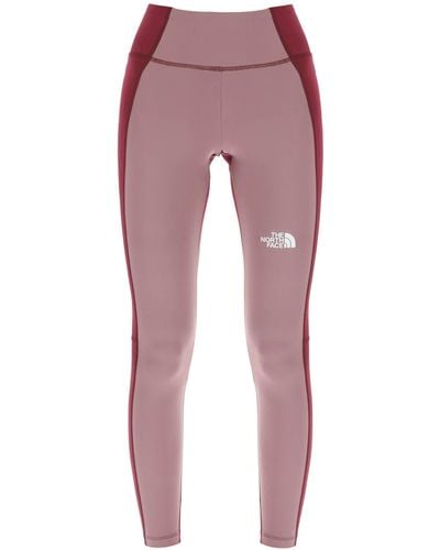 The North Face FLEX MID RISE - Leggings - cosmo pink/pink