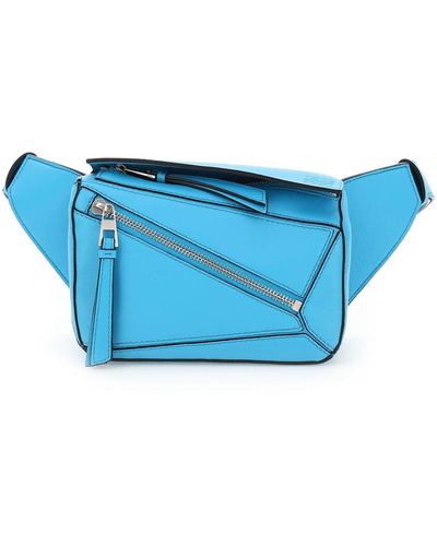 Loewe Puzzle Mini Beltpack - Blue