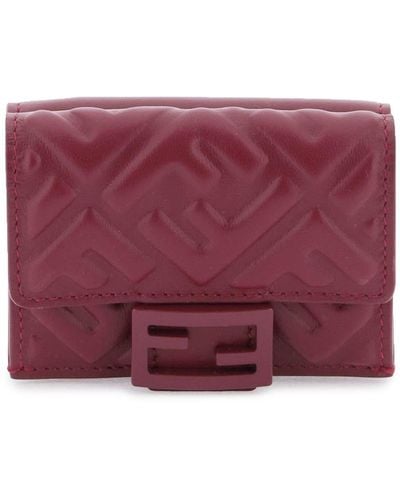 Fendi Micro Wallet Baguette - Purple