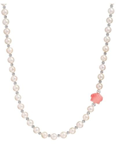 Hatton Labs Necklace With White Pearls - Multicolour