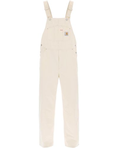 Carhartt WIP "wesley" Dungarees - White
