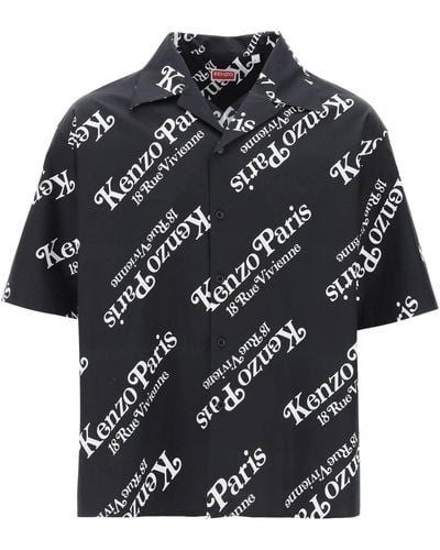 KENZO ' By Verdy' Bowling Shirt - Black