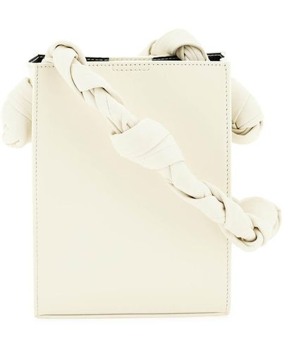 Jil Sander 'tangle Small' Shoulder Bag - Natural