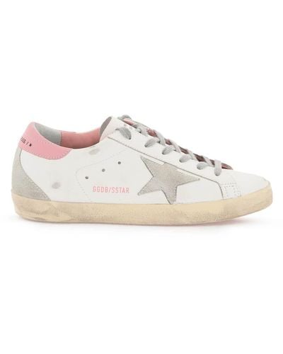 Golden Goose Super-Star Trainers - White