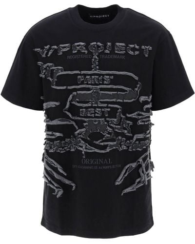 Y. Project T Shirt Paris' Best - Nero